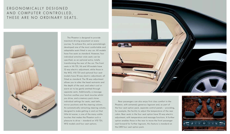 Volkswagen’s 2005 Phaeton brochure